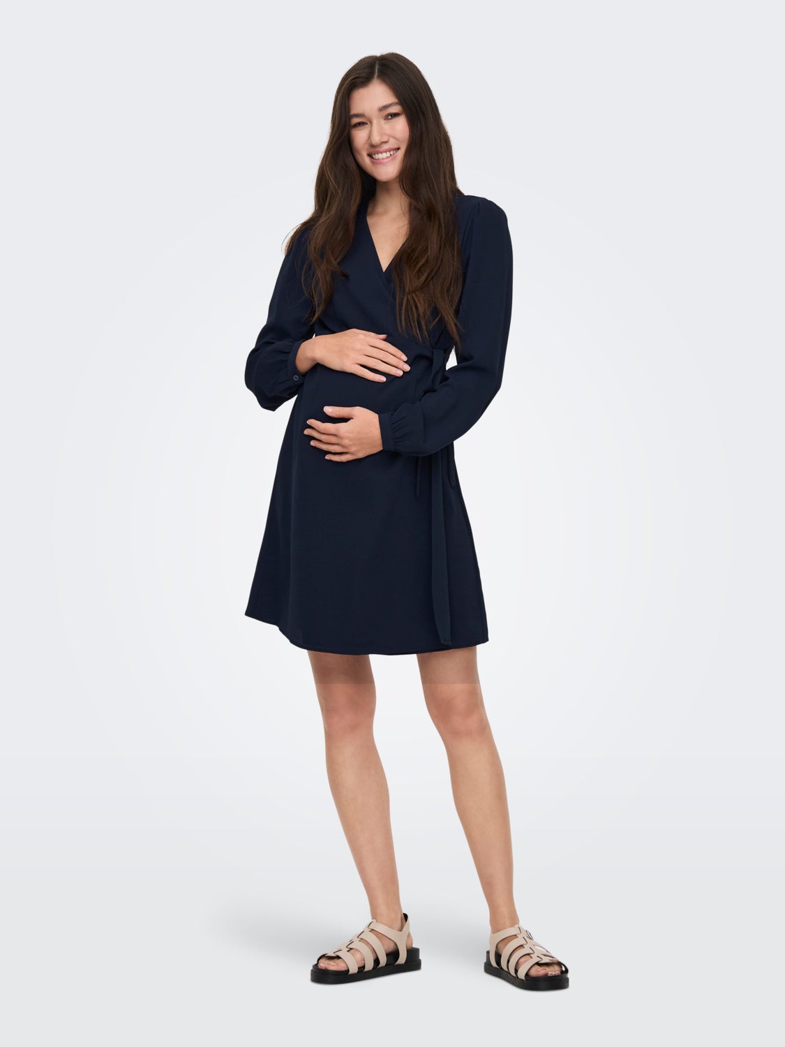 Mama Mini wrap dress