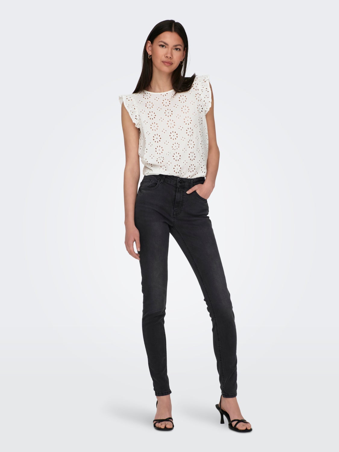 Regular Fit O-Neck Top