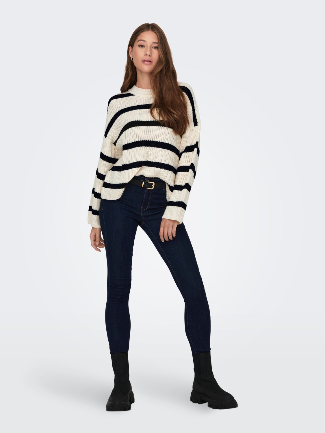 Striped Knitted Pullover