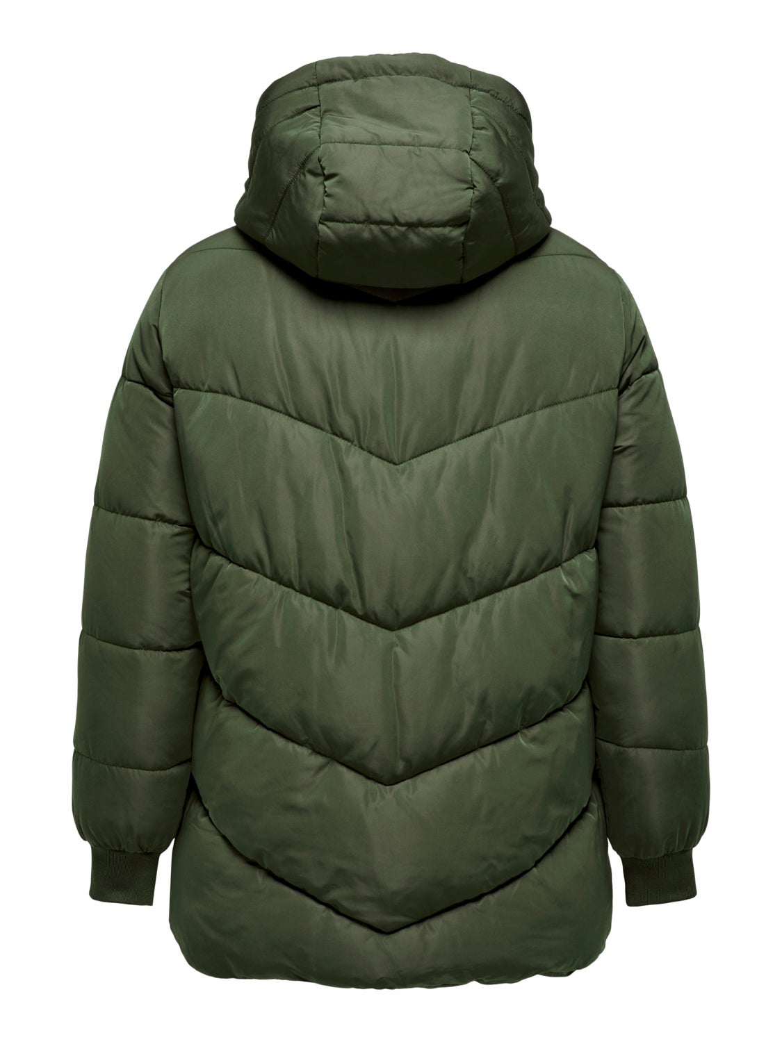 curvy Puffer jacket with hood