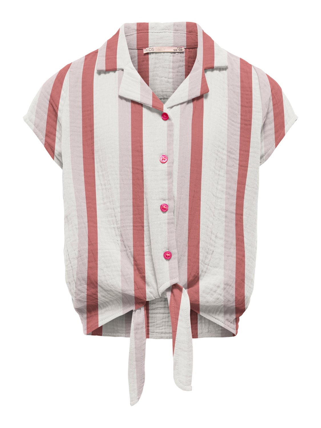 regular fit shirt with short sleeves