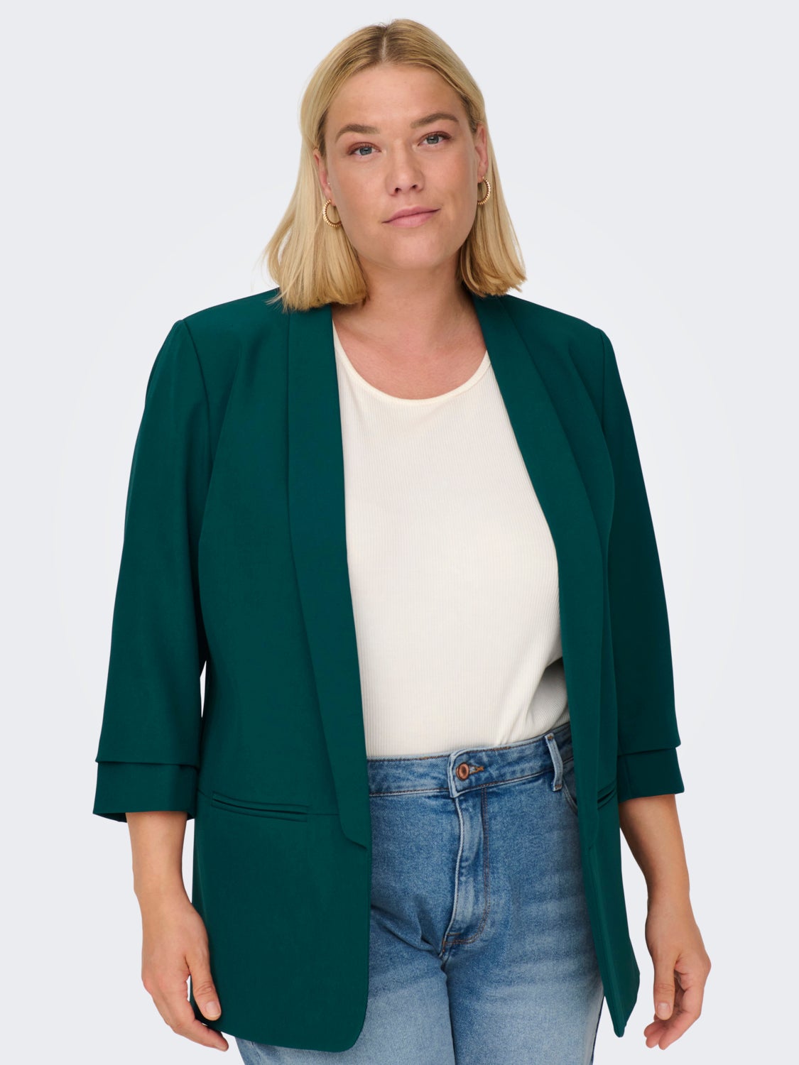 Curvy classic blazer