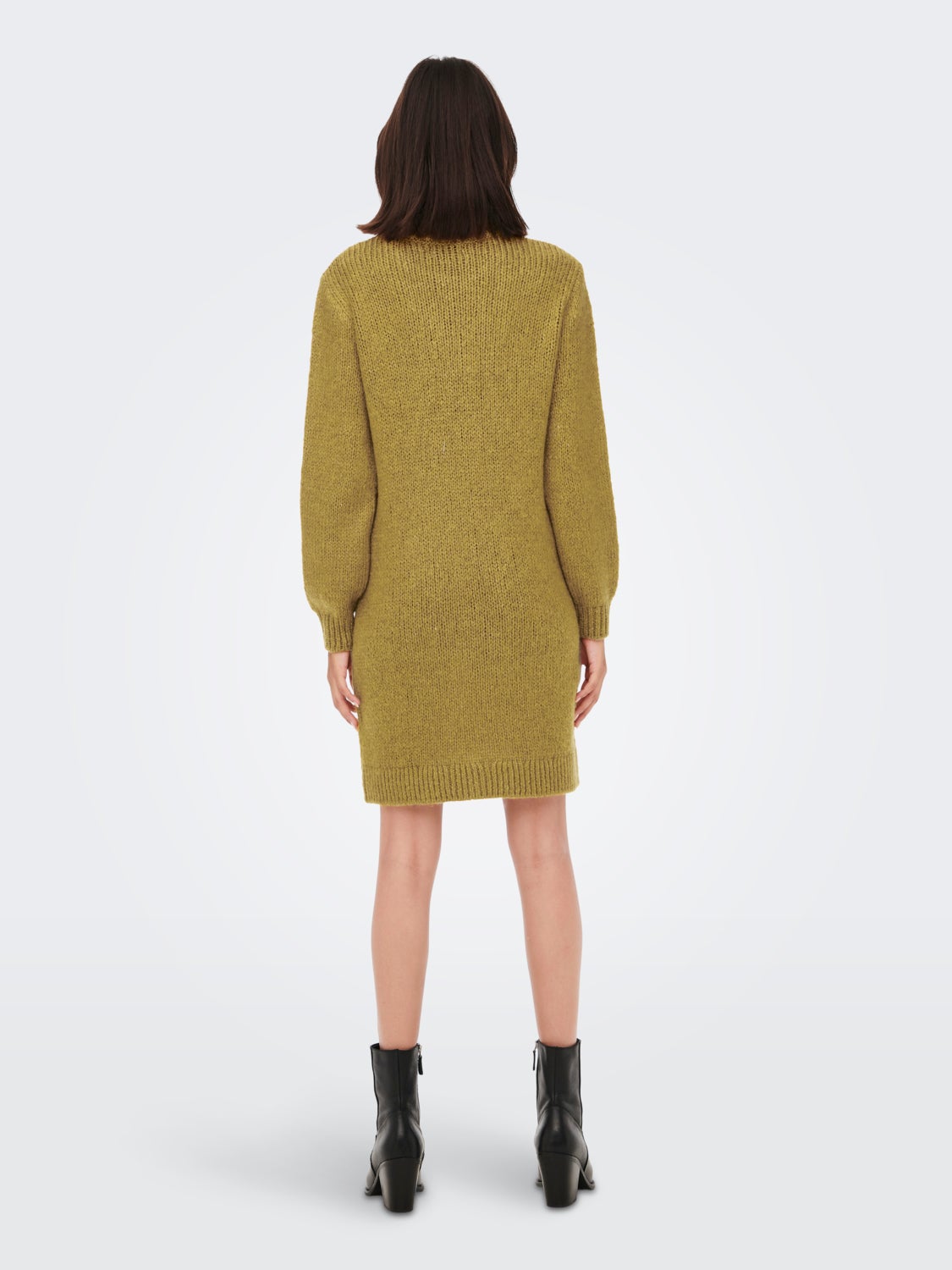 Roll Neck Knitted Dress