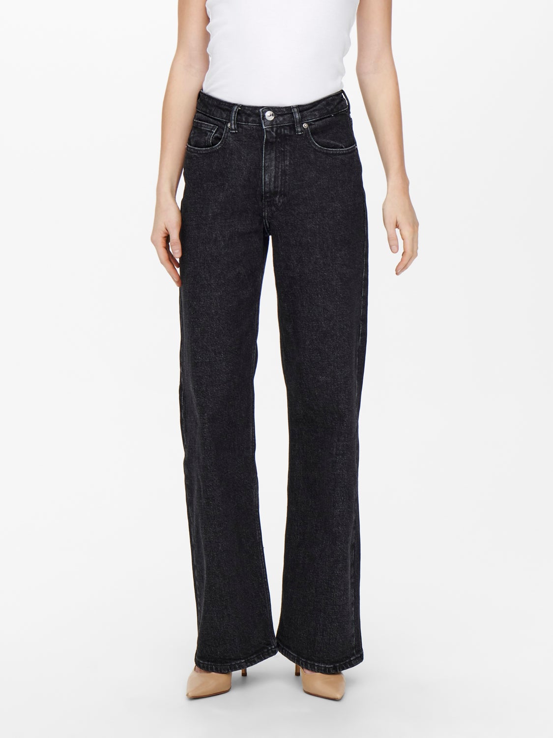 ONLJuicy wide high waisted jeans