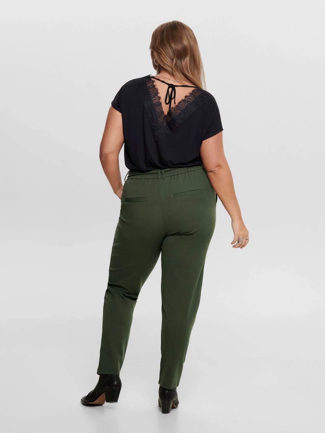Curvy belt Trousers