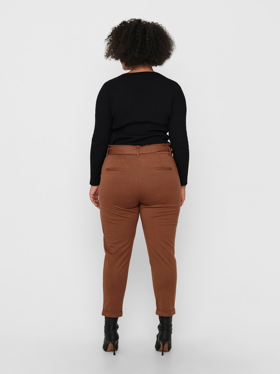 CurvyGoldtrash paperbag Trousers