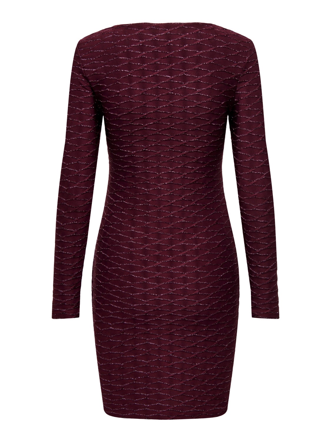 Mini slim dress with glitter