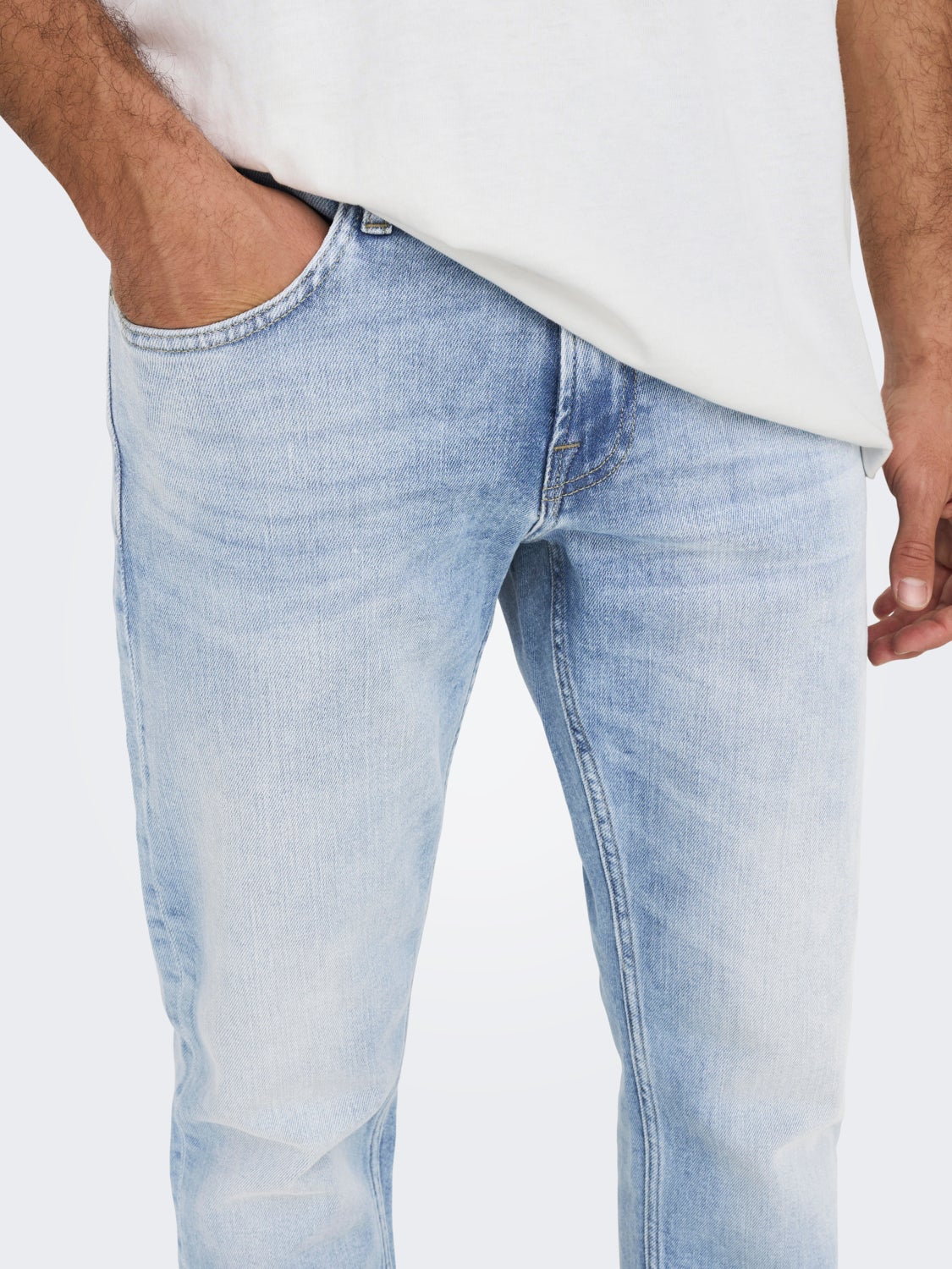 ONSWEFT REG. LIGHT BLUE 4873 JEANS NOOS