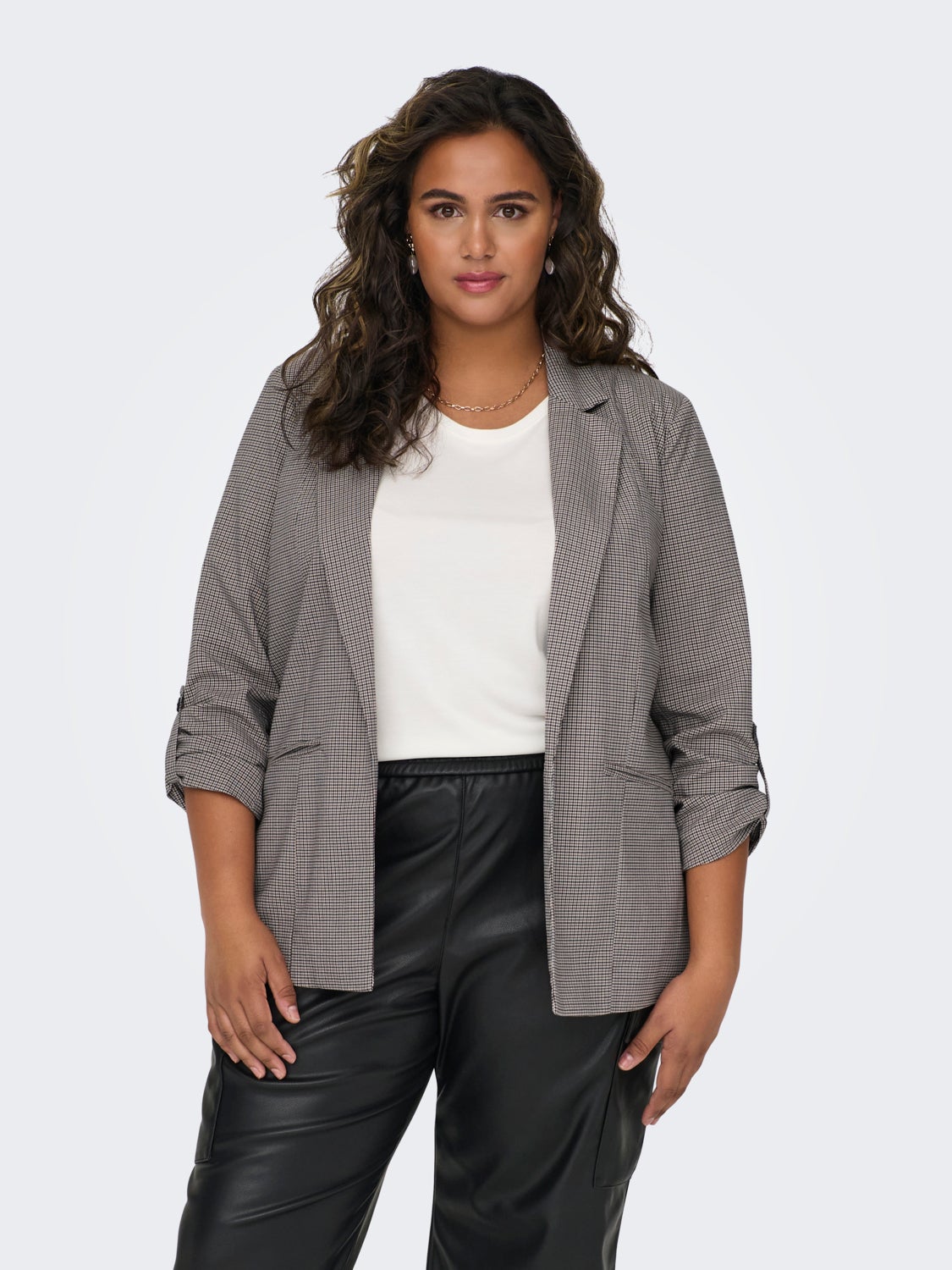 Curvy classic blazer