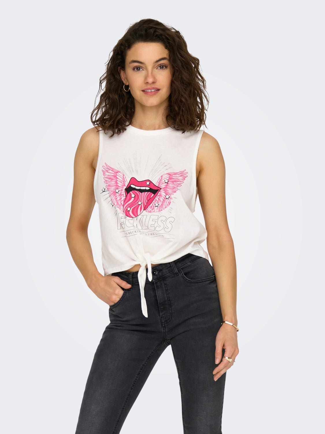 Cropped top with knot detail