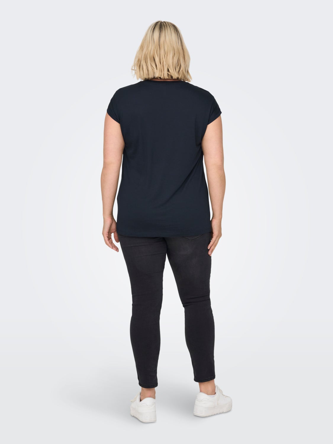 Curvy loose Short Sleeved Top