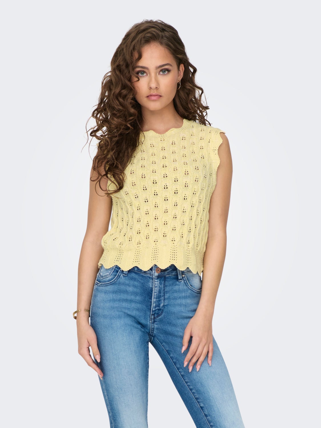 Patterned Knit Top
