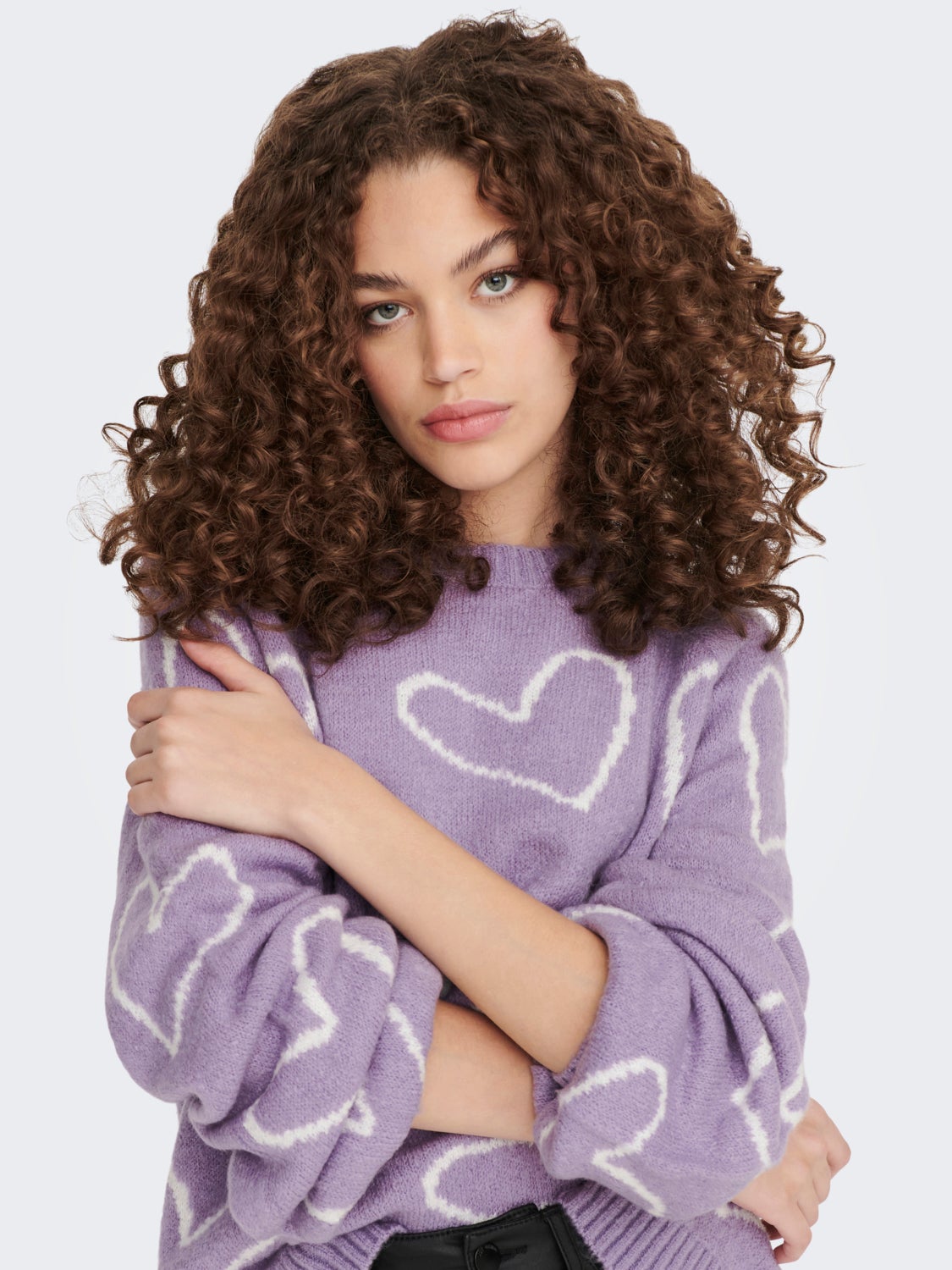 Knit with Balloon Sleeves