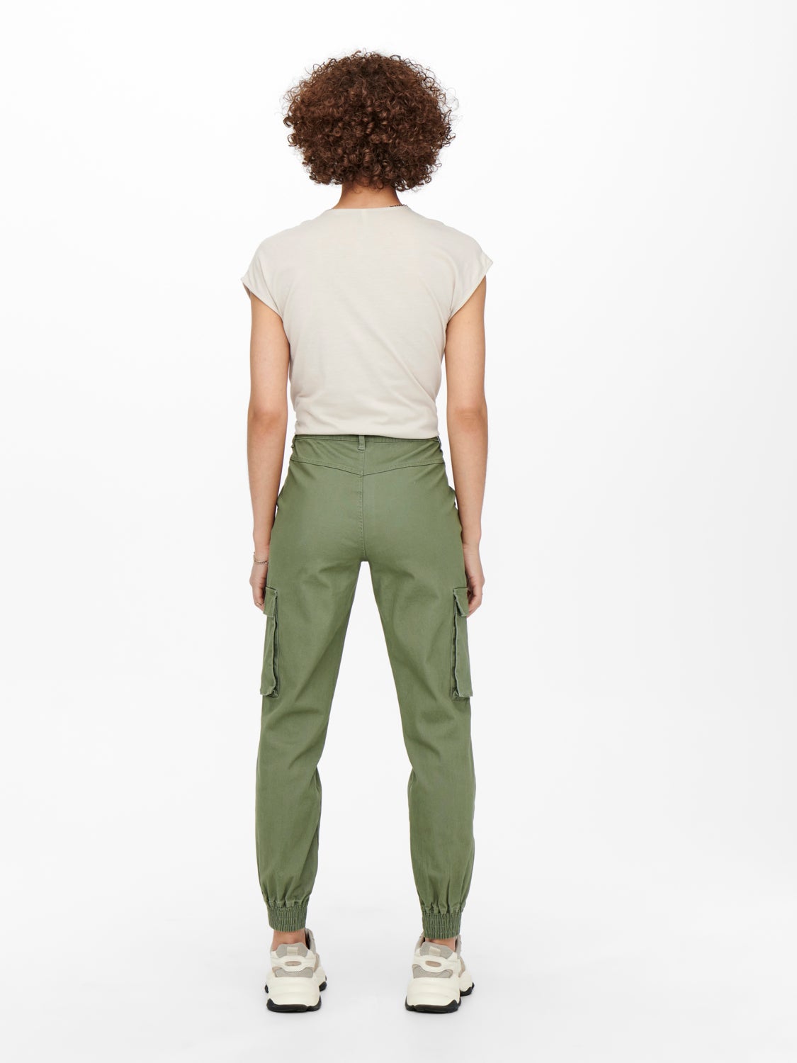 Mid waist Cargo trousers