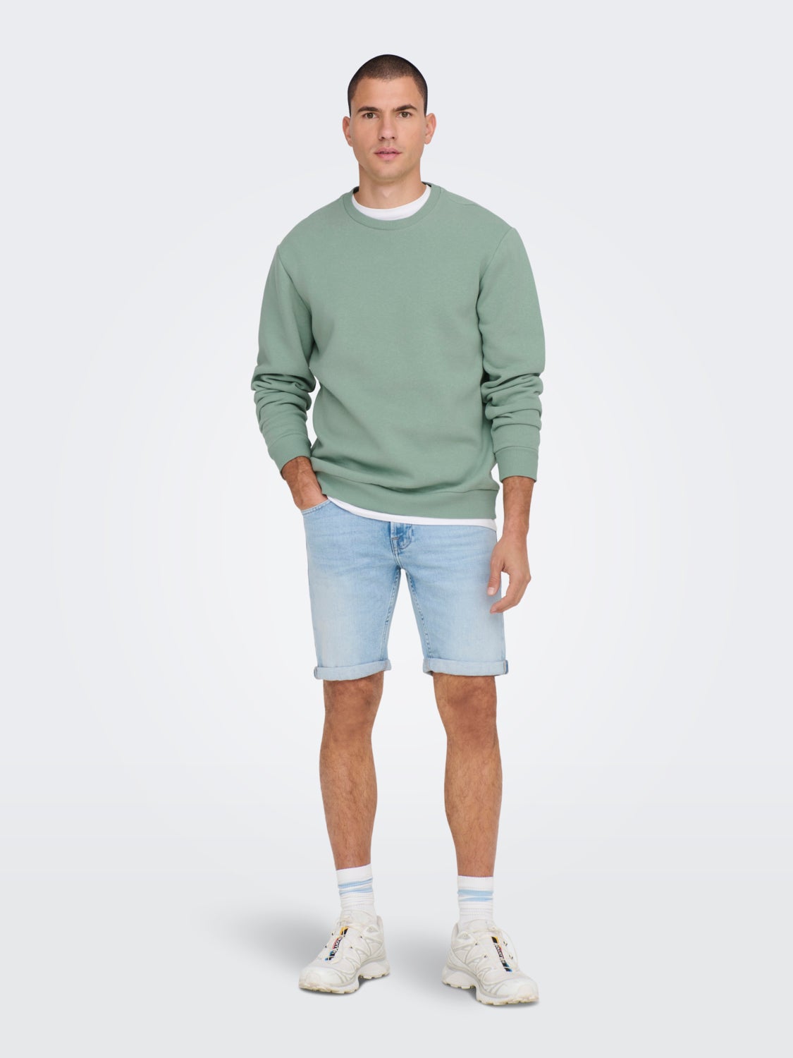 Regular Fit O-Neck Sweatshirt