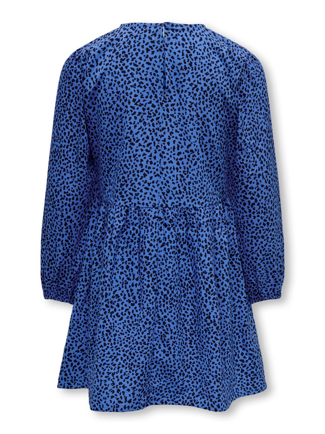 mini o-neck dress with print