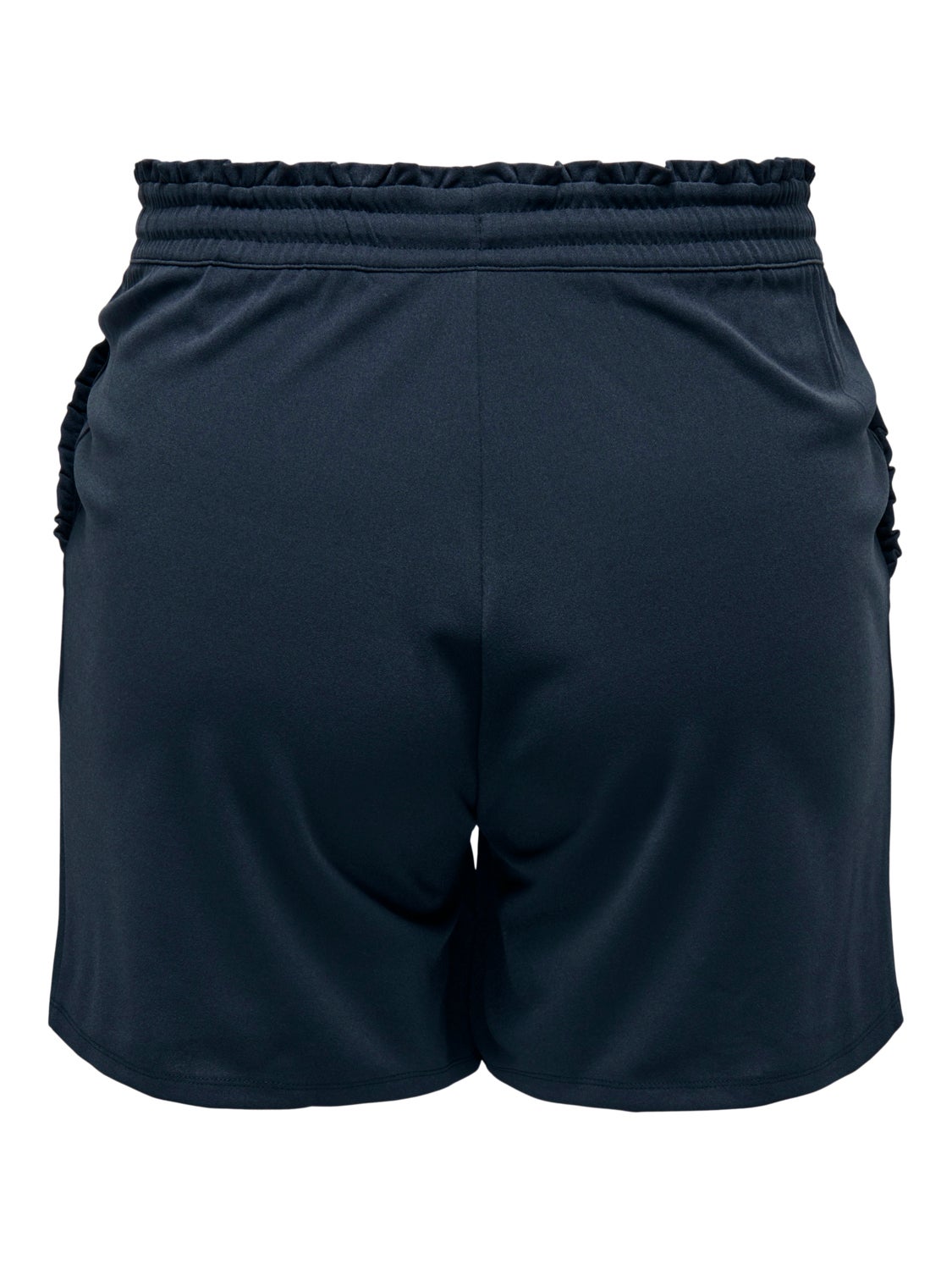 Curvy drawstring shorts
