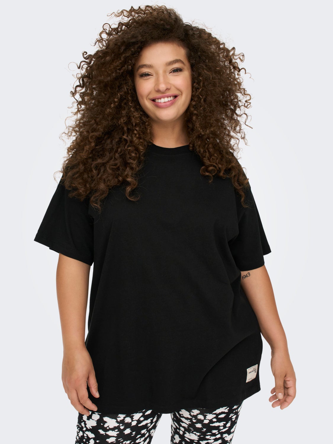 Curvy boxy T-shirt