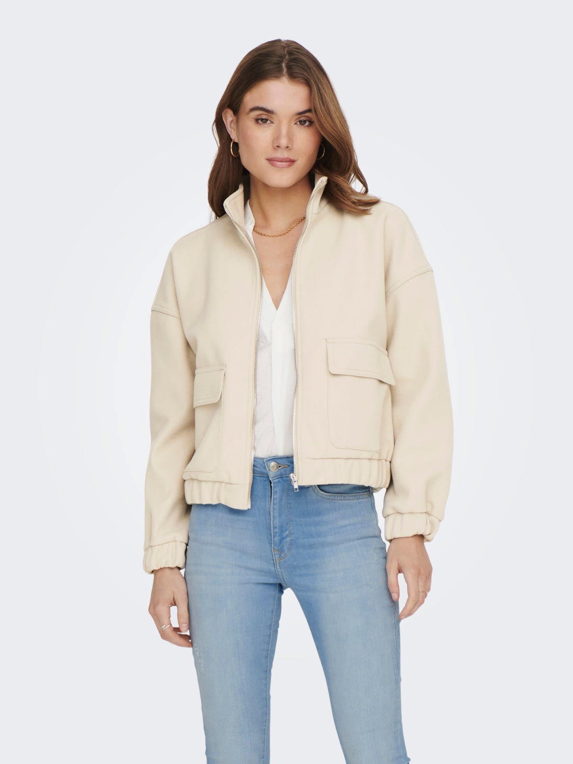 High neck Jacket