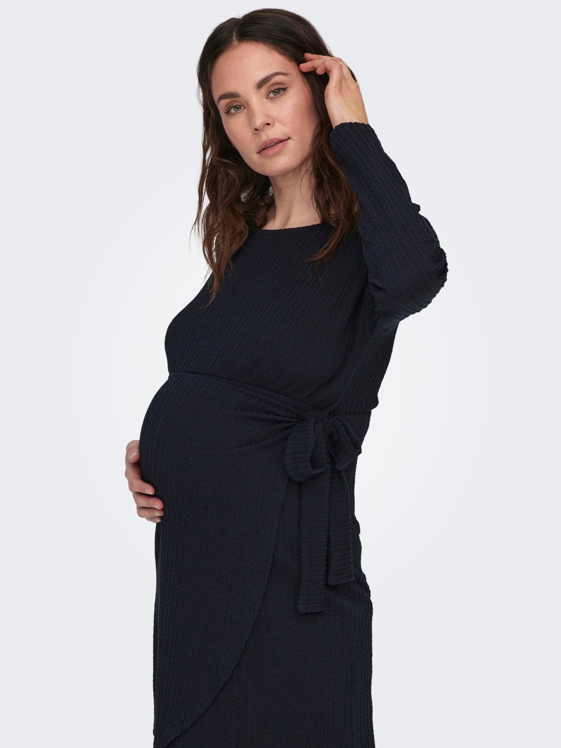 Mama wrap dress