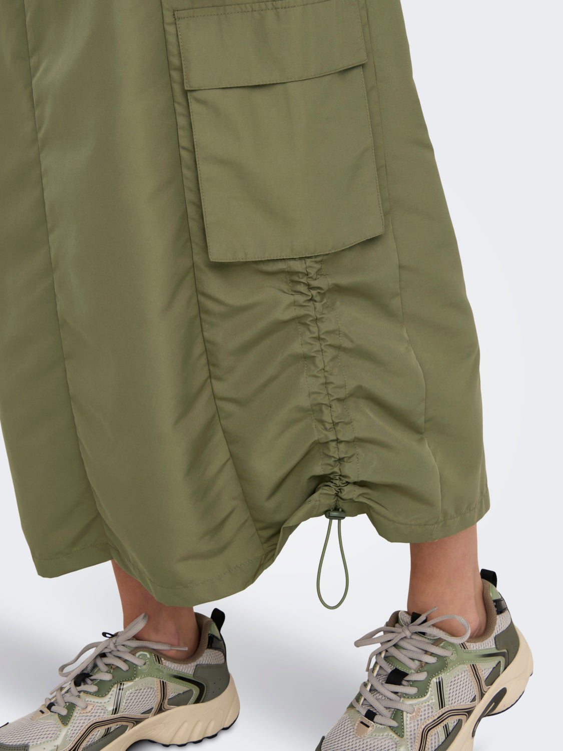 Maxi cargo skirt