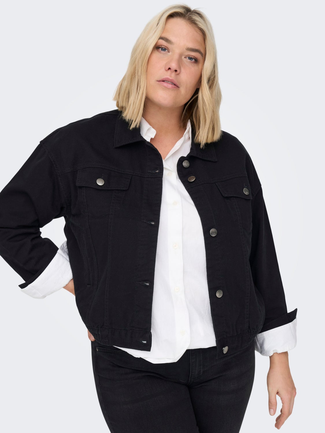 Curvy Canvas Jacket