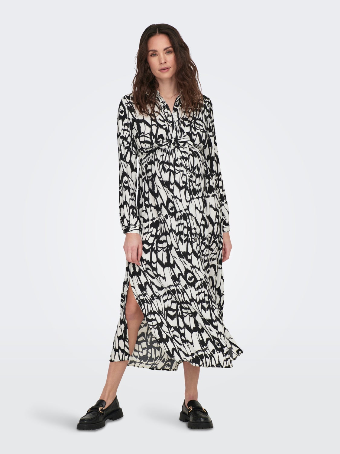 Mama midi Shirt dress