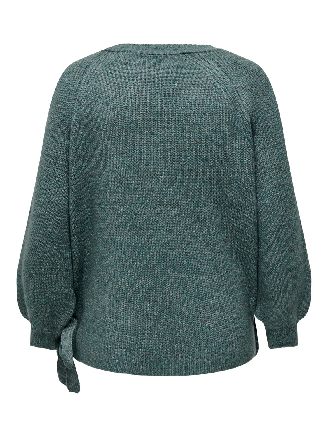 Curvy wrap Knitted Pullover