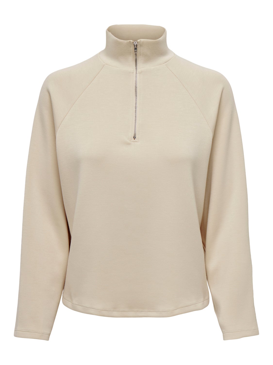 High neck sweatshirt