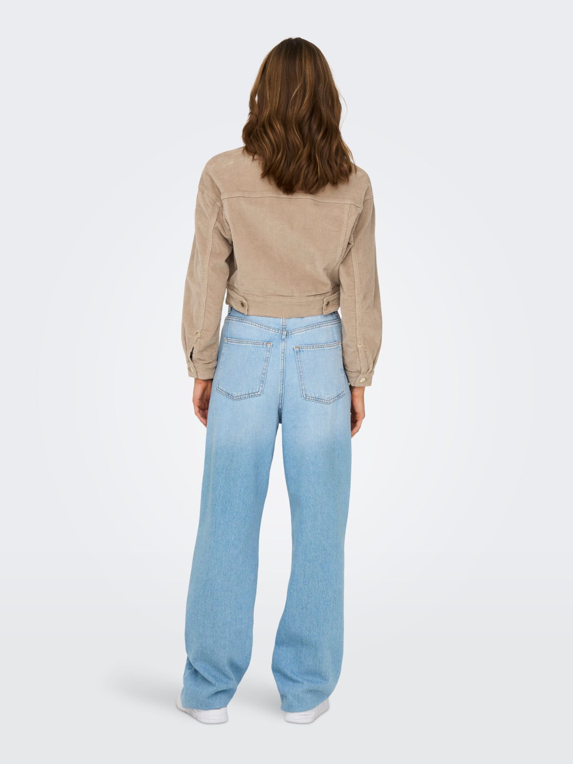 Cropped Corduroy Jacket