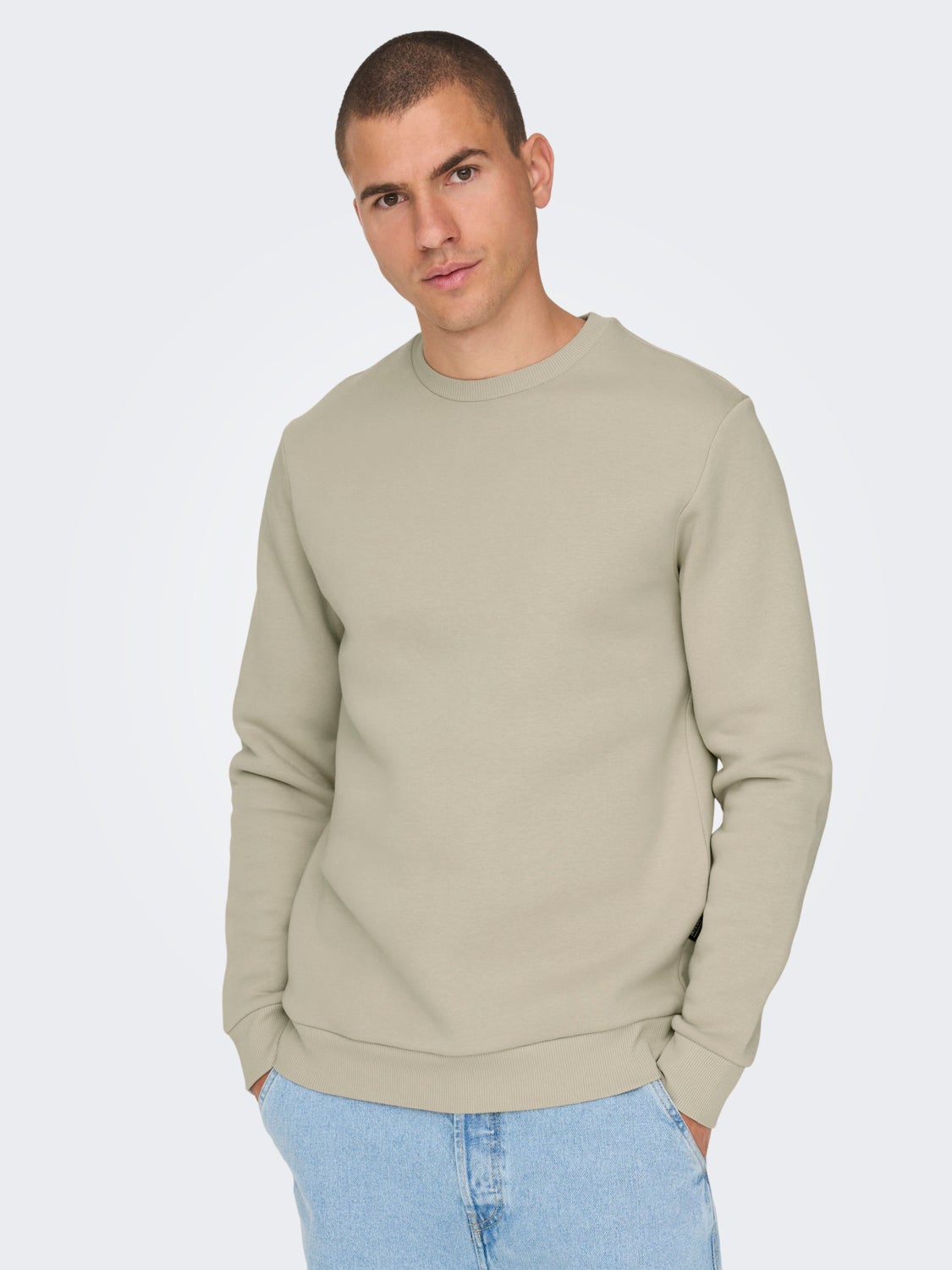 Regular Fit O-Neck Sweatshirt