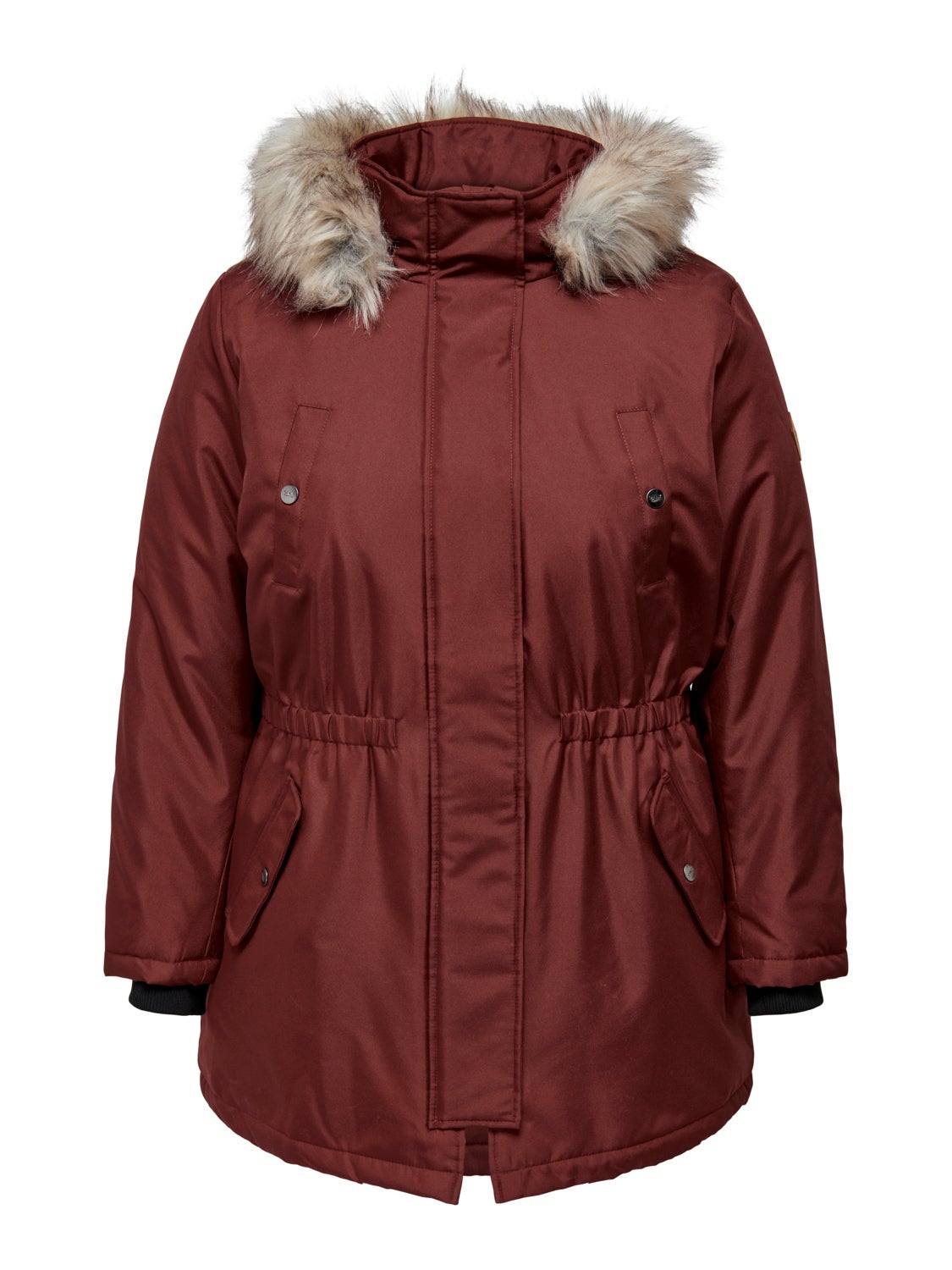 Curvy jacket with hood