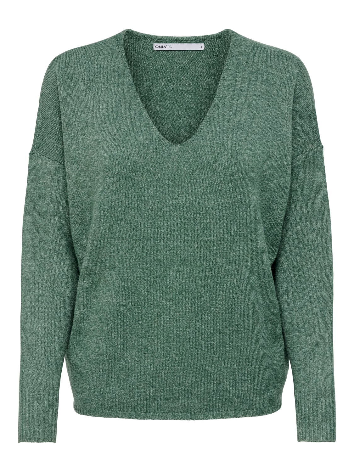 V-neck Knitted Pullover