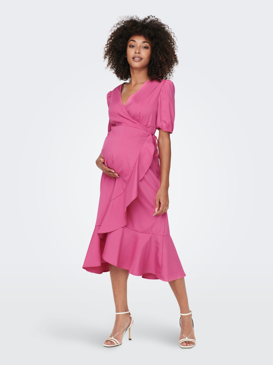 Mama Wrap Dress