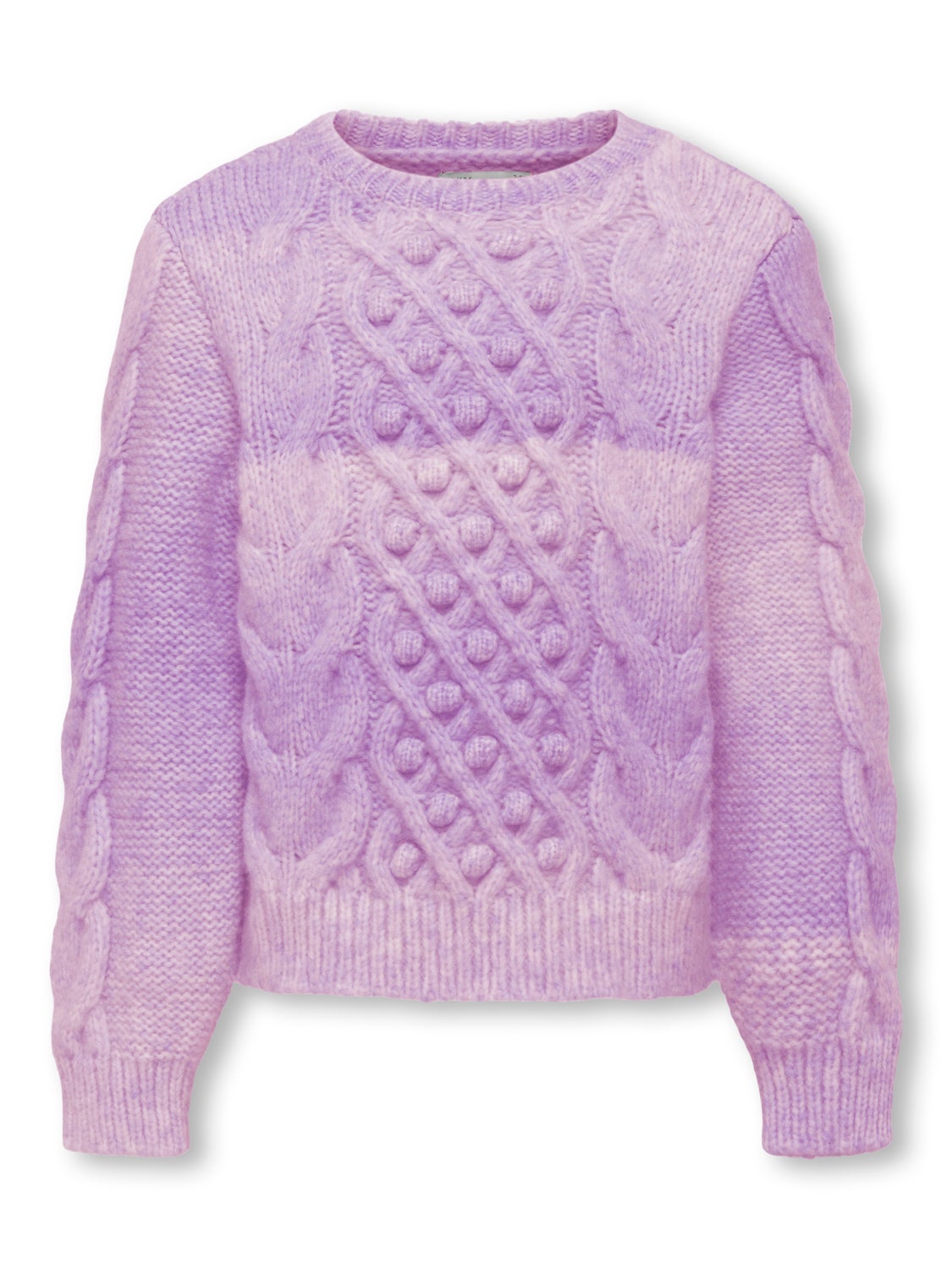o-neck knitted pullover