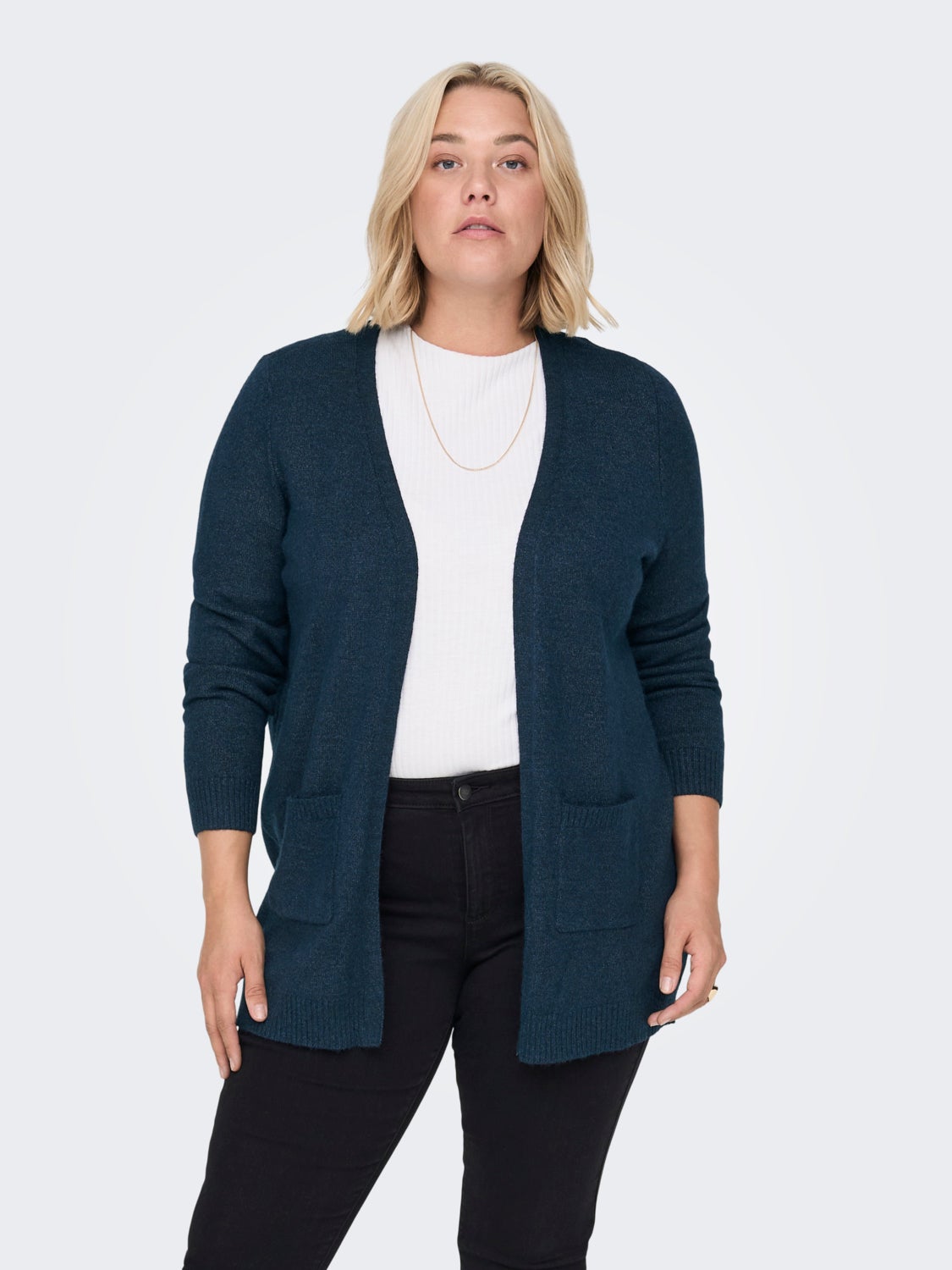 Curvy open Knitted Cardigan