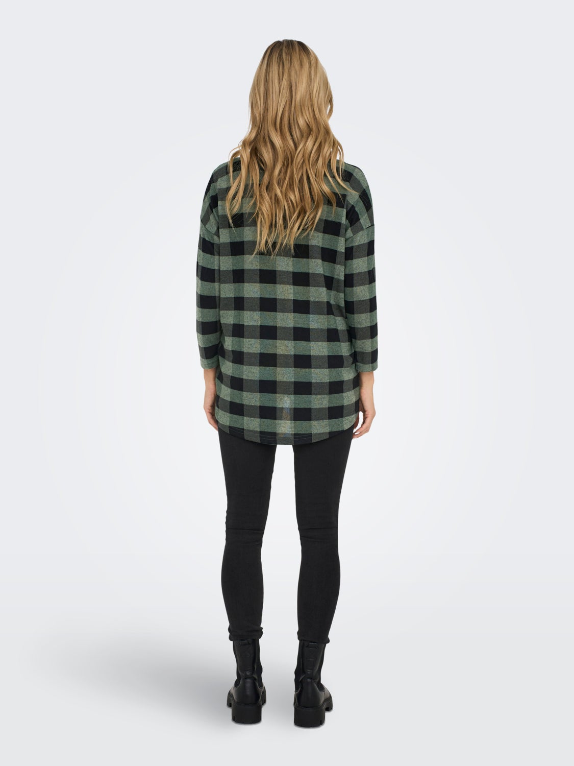 Printed 3/4 sleeved top