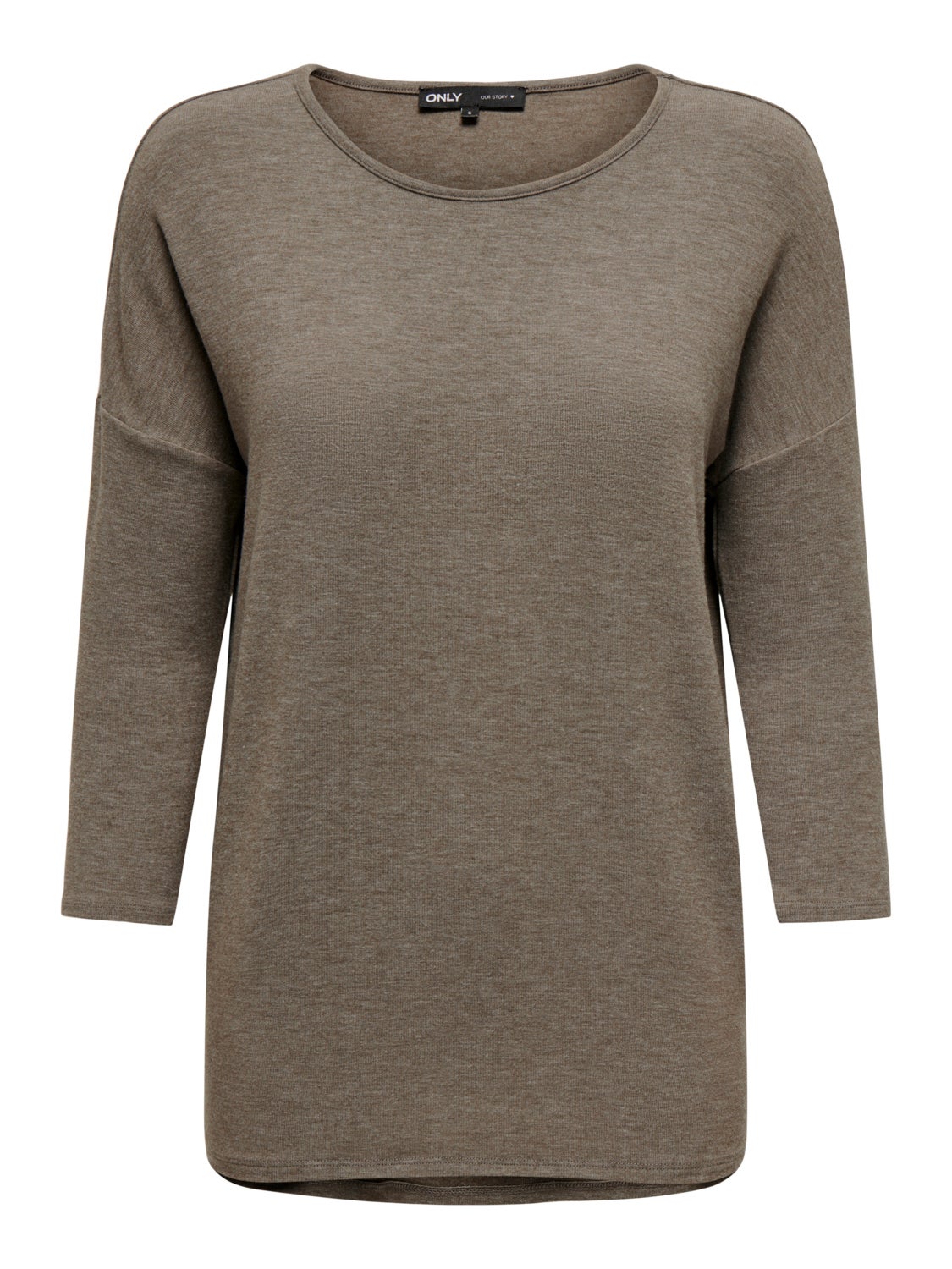Loose fitted 3/4 sleeved top