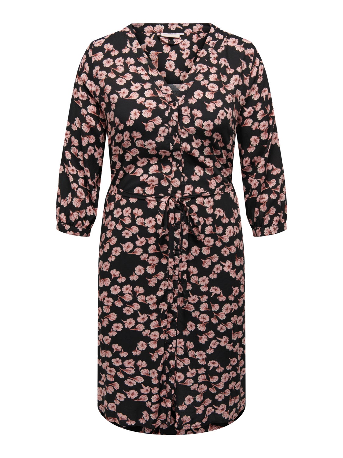 Curvy 3/4 sleeved Dress