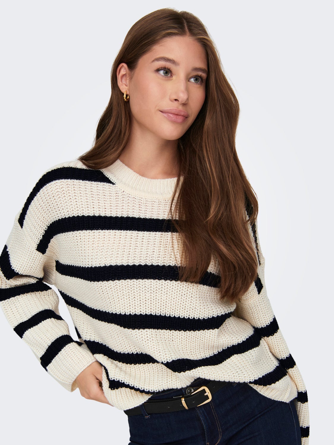 Striped Knitted Pullover
