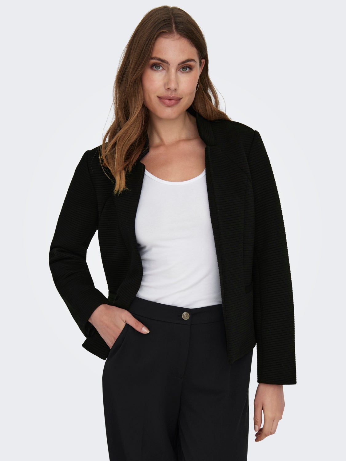Short classic blazer