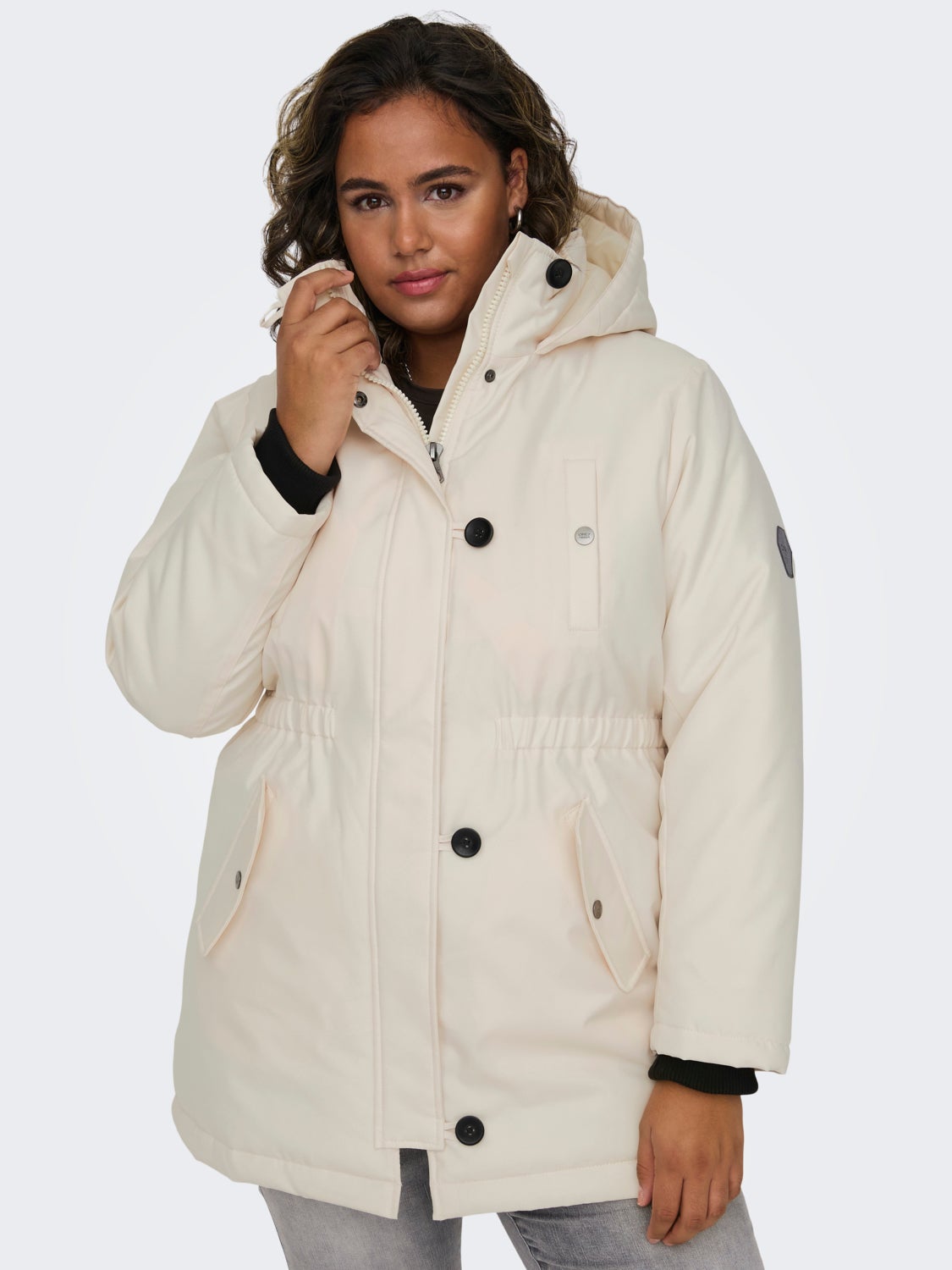 Curvy parka