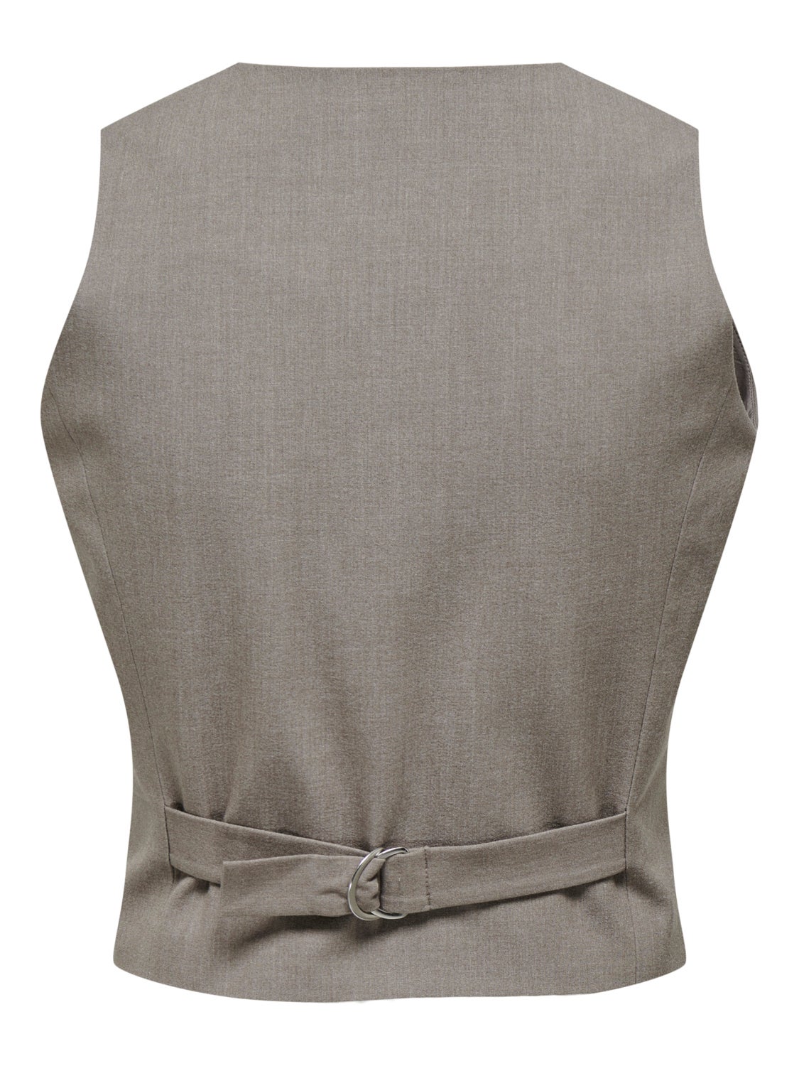 Cropped tailored vest