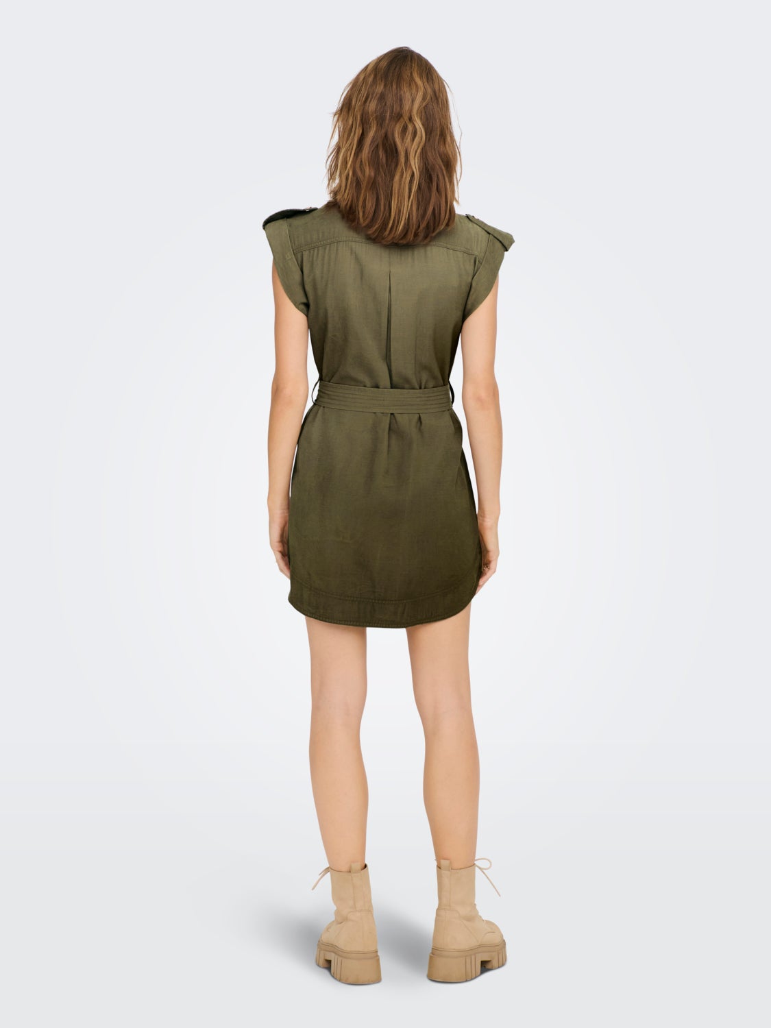 Mini Cargo belt Dress