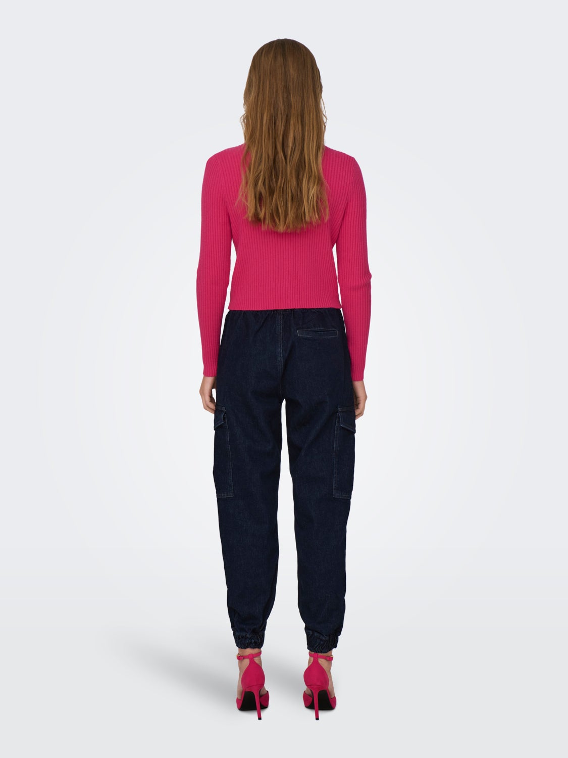 Knit cardigan with buttons