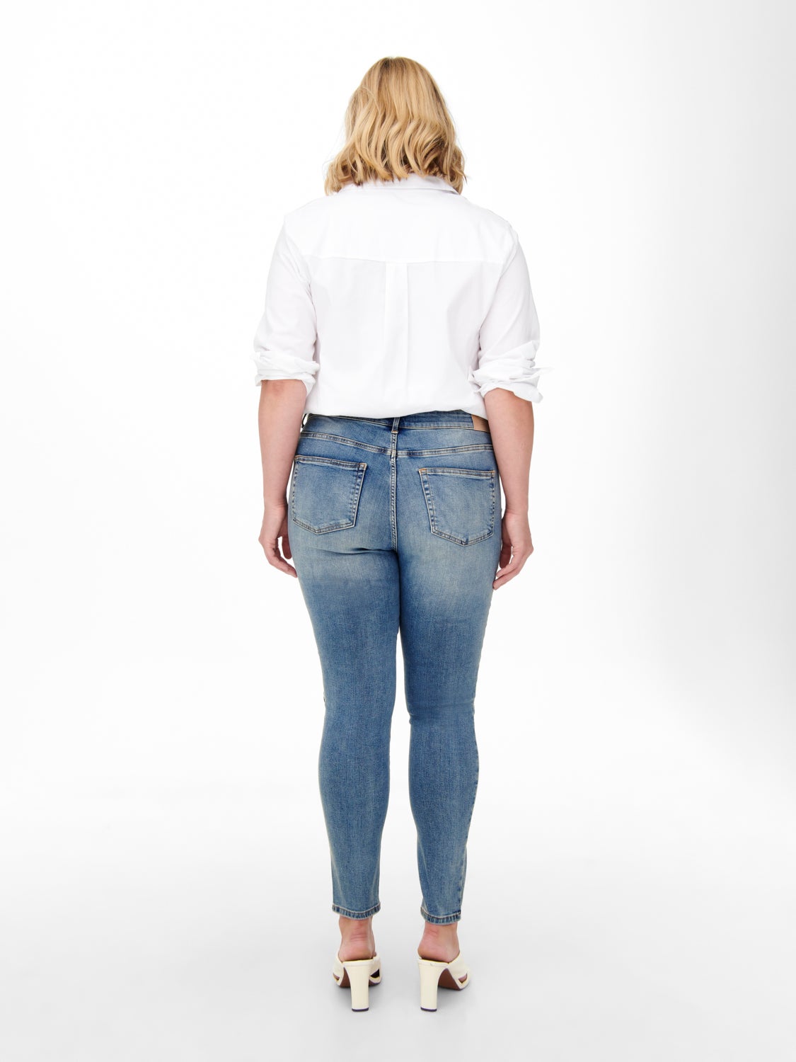Curvy CARWilly reg ankl Skinny fit jeans