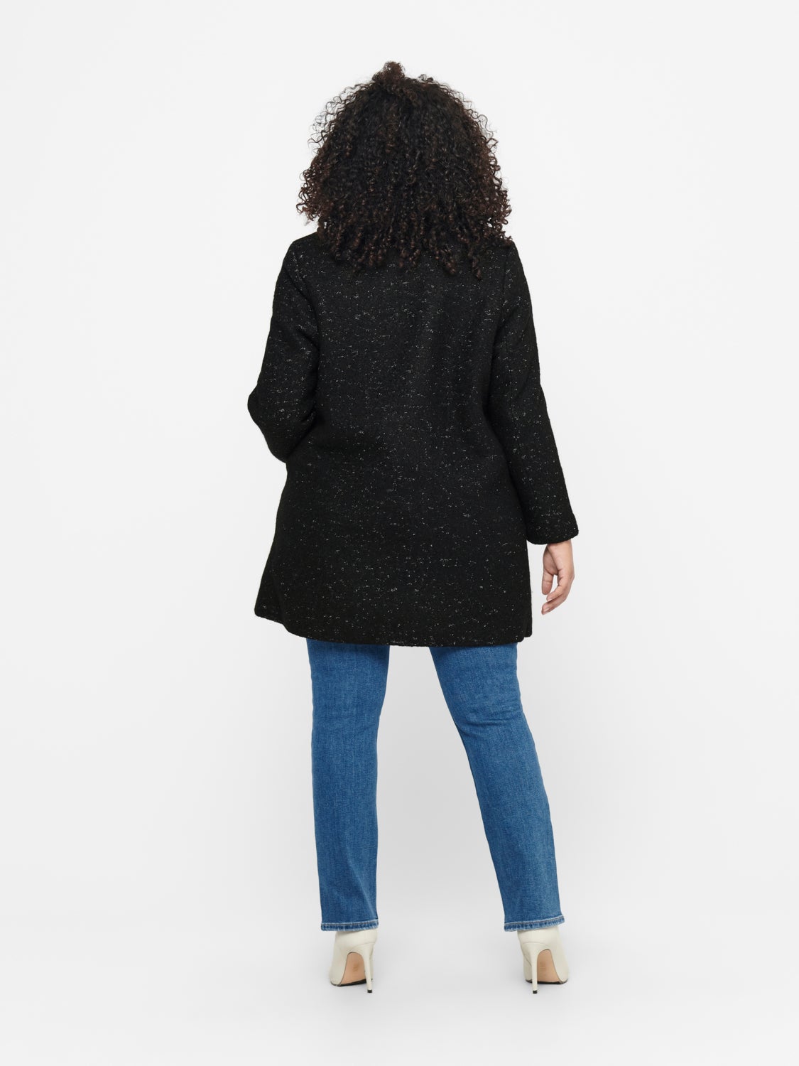 Curvy Wool Coat