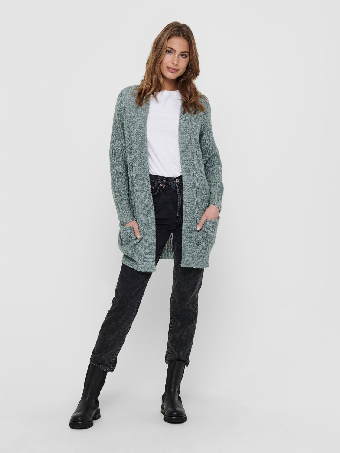 Long Knitted Cardigan