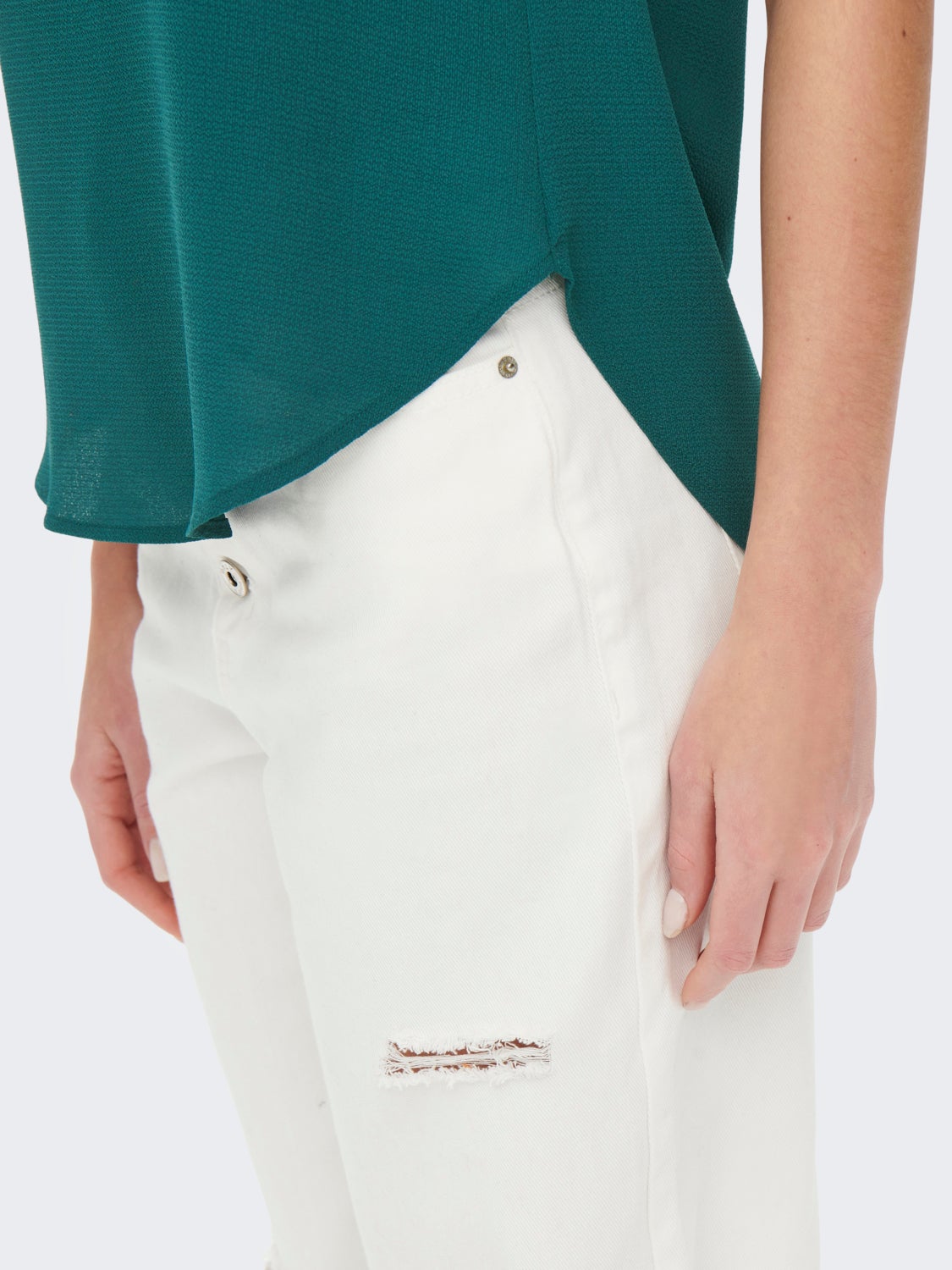 Loose Short Sleeved Top