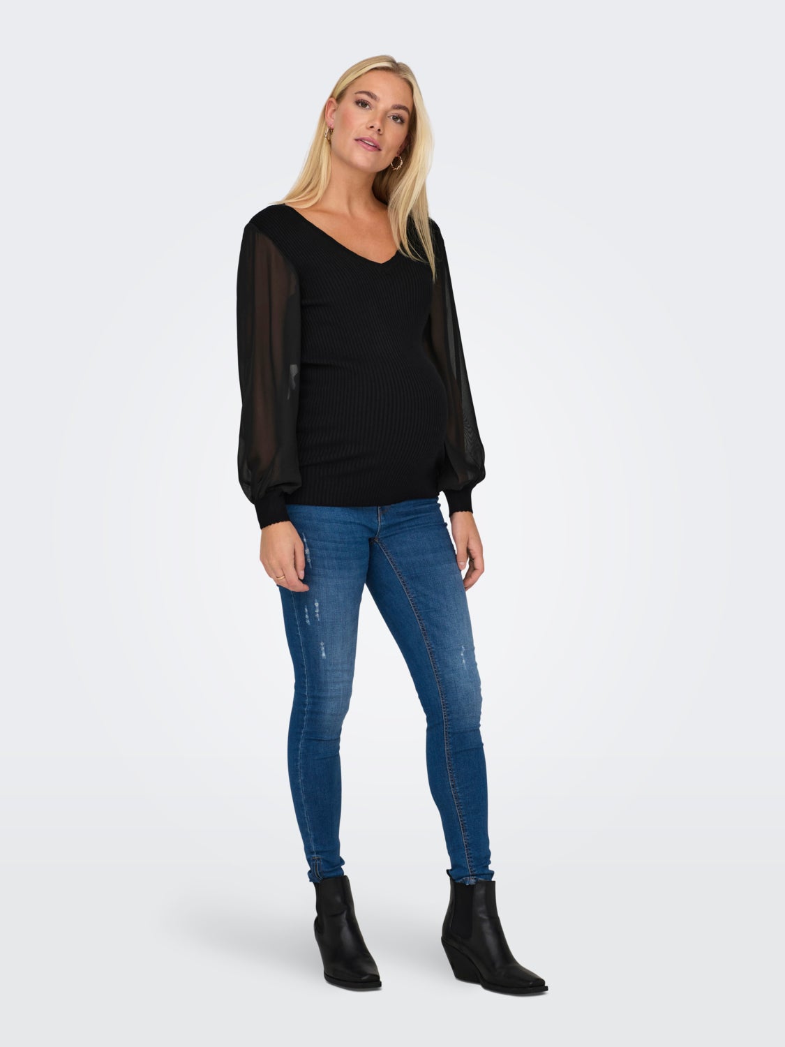 Mama v-neck pullover
